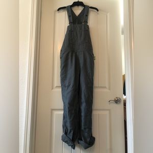 Patagonia Slate Gray Overalls Jumpsuit sz M